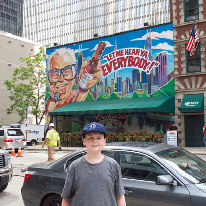SABR 45 Walking Tour of Chicago Baseball History - 12 - Stop 11: Harry Caray Steakhouse